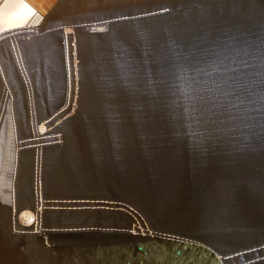 Silver jeans